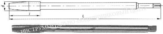 Метчик Гаечный М10 (1,5) Р6М5 (2640-0117)