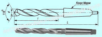 Сверло d 41,0 к/х Р6М5